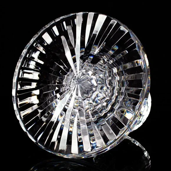 Waterford Crystal Cut Glass Candle Holder - Picture 3 of 5